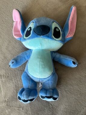 Disney Blue and Pink Stitch Plush - Soft Character Toy